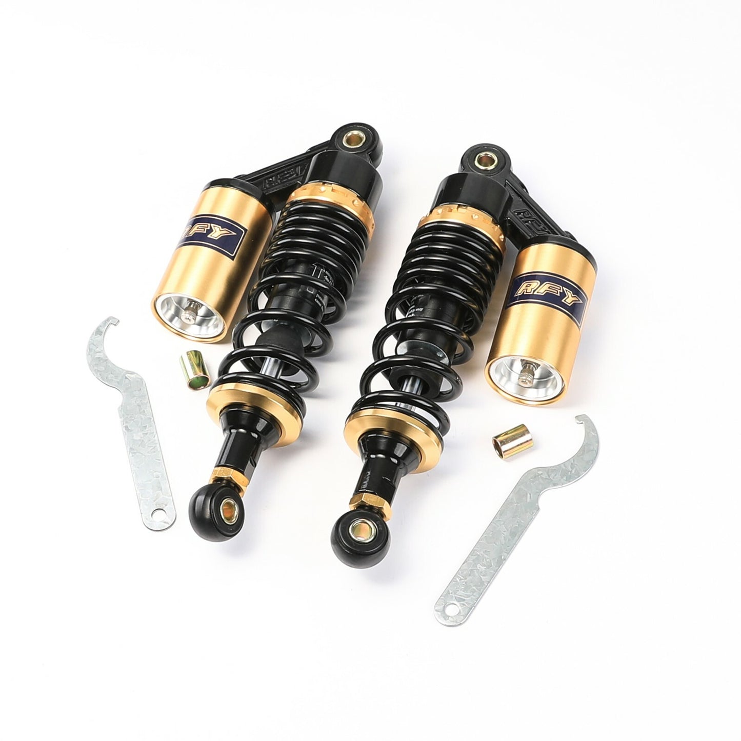 2-Piece 11-inch 280mm Rear Air Shock Adjustable Motorcycle for Mini Bike All-Terrain Vehicle Four-Wheeler