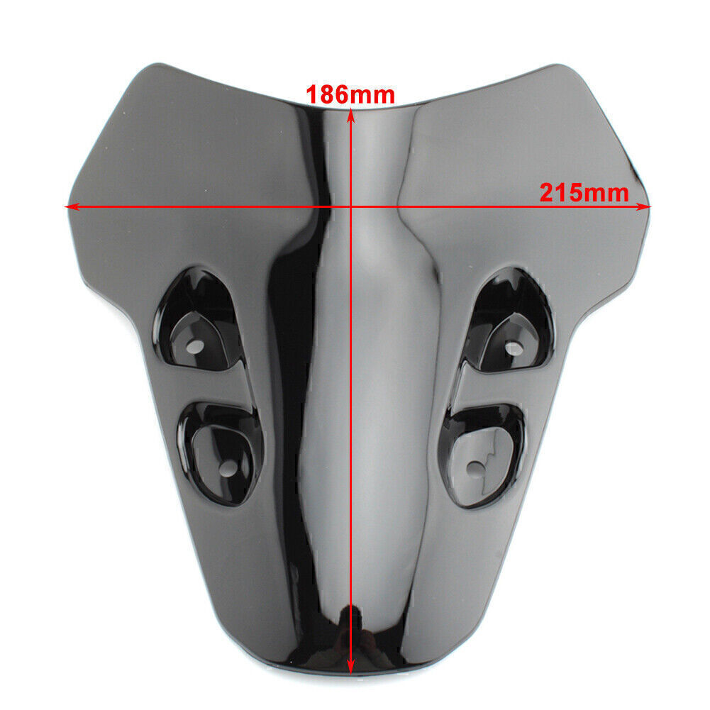 Windschutzscheibe Windschutzscheibe Windschutzscheibe Fit for Yamaha MT07 21-22 Grau