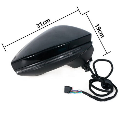 Right-side camera turn signal 12-pin for 2019-2022 for Audi A6 S6 4A
