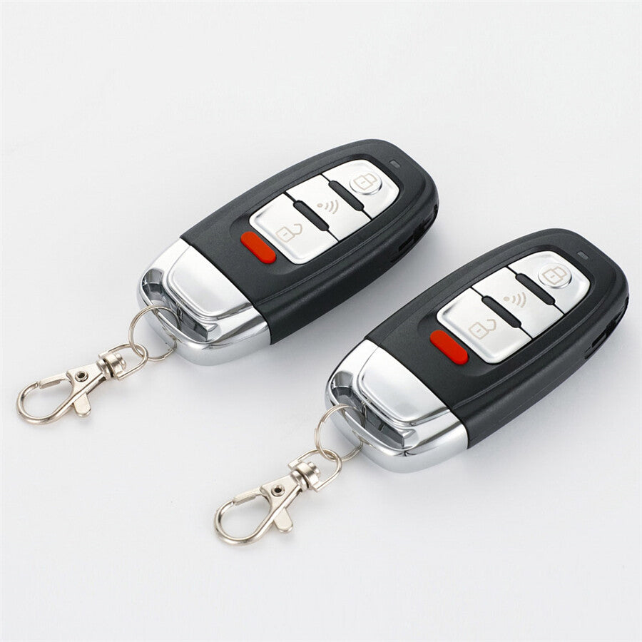 Wireless Anti-Theft Motorcycle Security Alarm Engine Push Start Remote Control