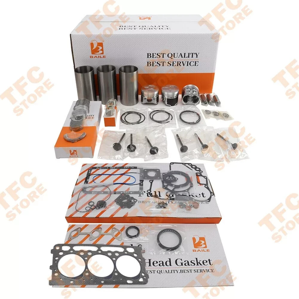 STD D902 Overhaul Rebuild Kit For Kubota Engine New 721.5HK+1.5+3(Oil ring)??
