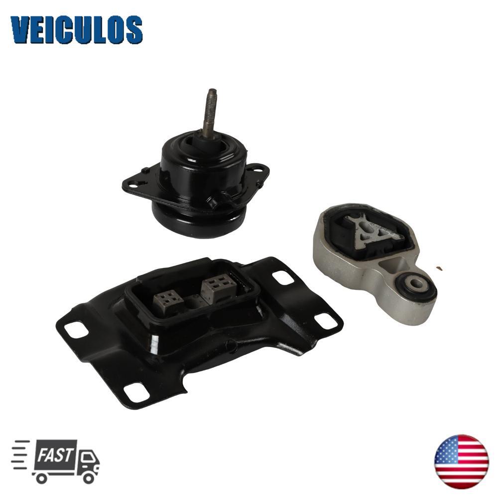 3X Engine Trans Mount A5634 A5612 A5614 For 2012-2015 for Ford Explorer 2.0L Turbo