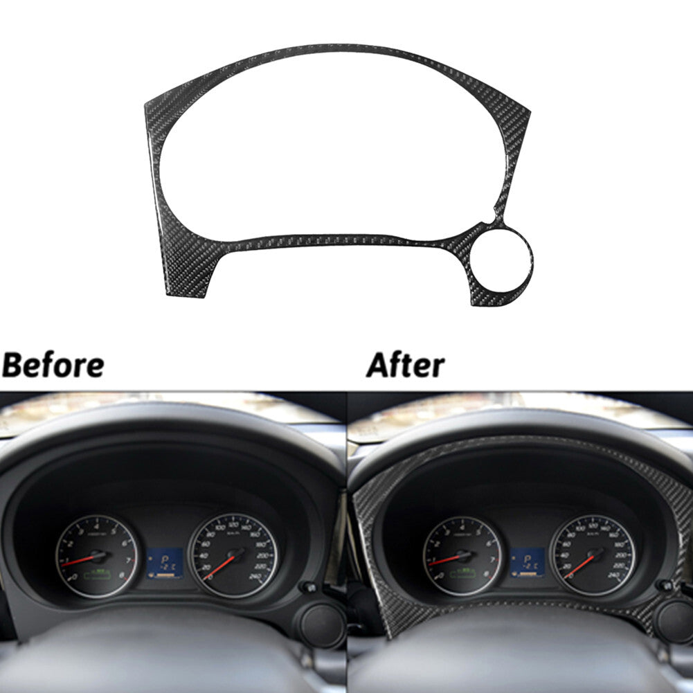 Carbon Fiber Speedometer Frame Cover Trim for Mitsubishi Outlander 2014-2016