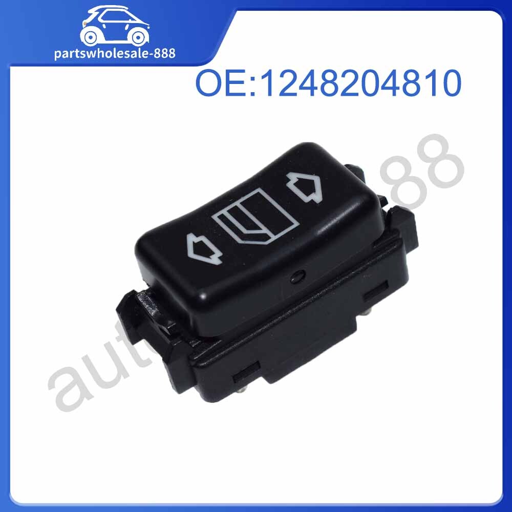 for Mercedes Benz W124 (86-89) Electric Window Switch Rear LEFT Door Panel