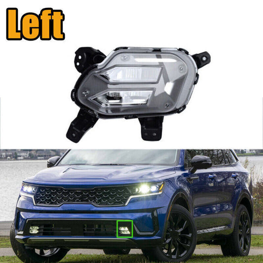 Fit for Kia Sorento 2021 2022 Front LED Daytime running light Fog light Left
