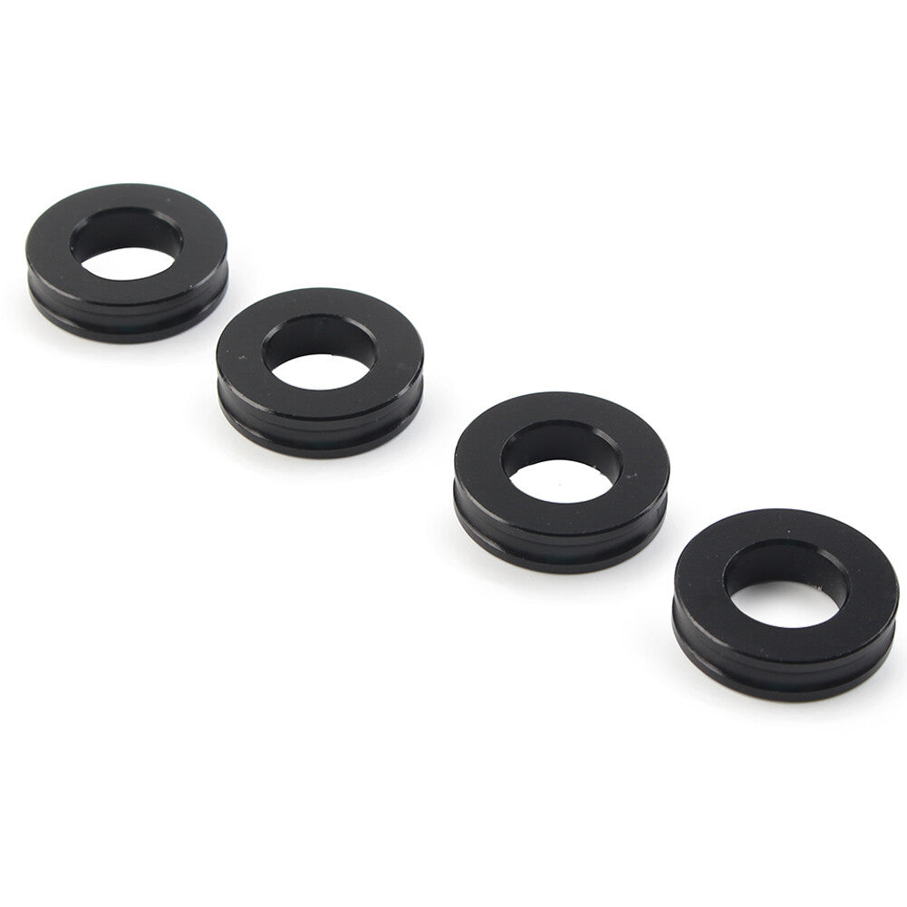 CNC Front Brake Caliper Spacer Kit Fit for Ducati Panigale V4/R/S 2018-21 Black 4pcs