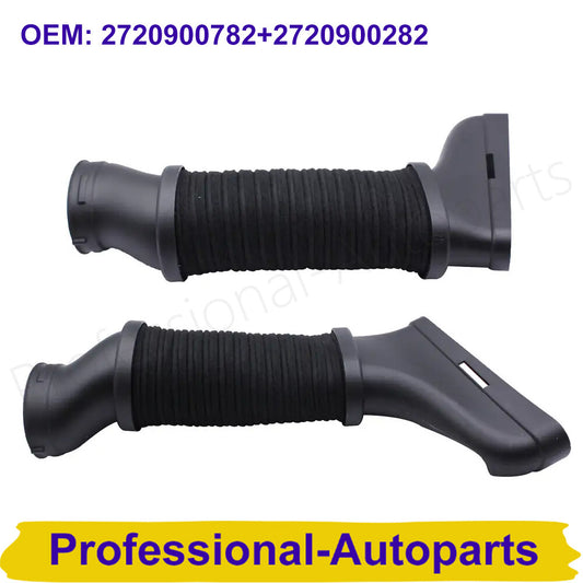 Left+Right Air Cleaner Intake-Inlet Duct Hose for Mercedes W203 C230 C280 C350