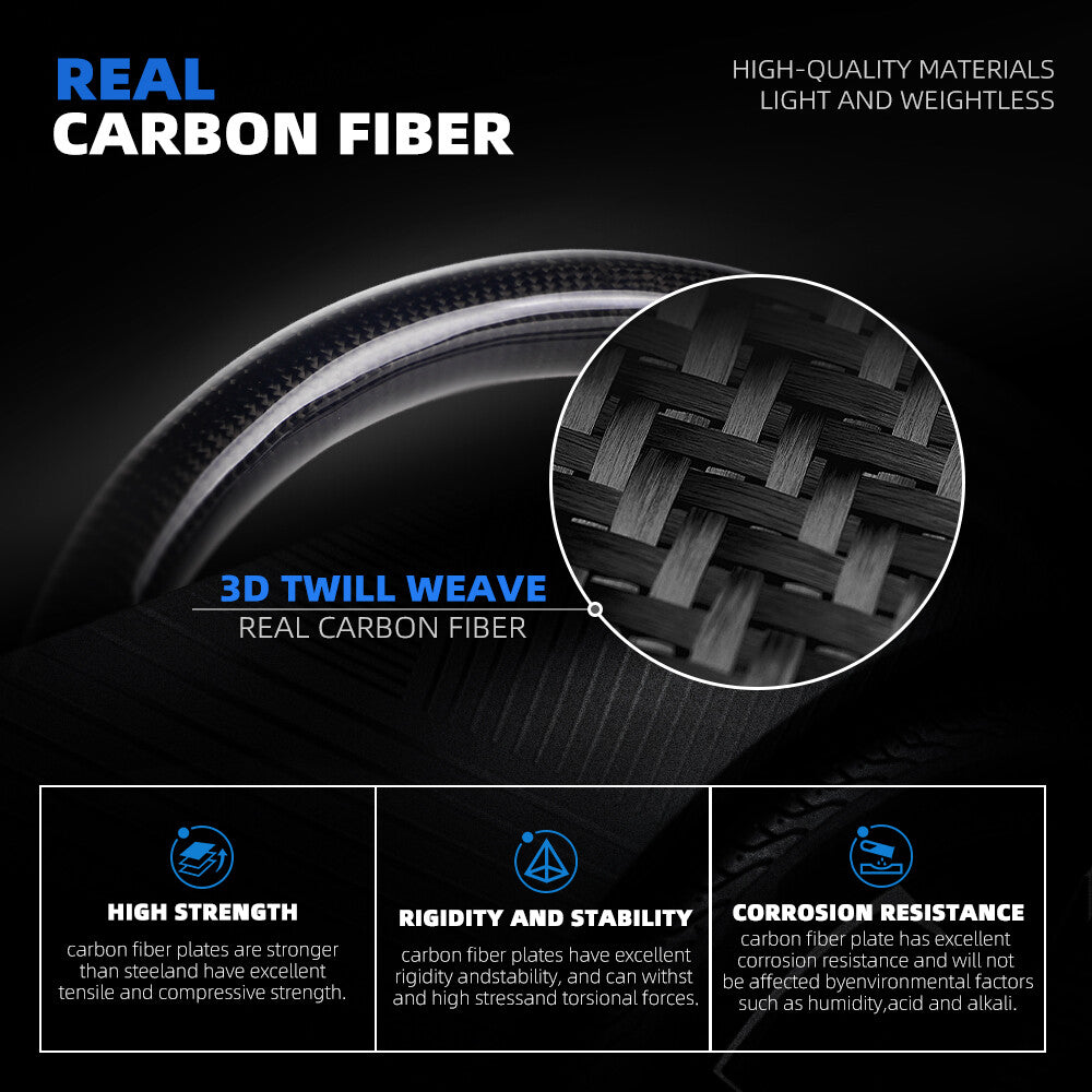 Carbon Fiber 13¡± 340mm Universal 6 Bolt Racing Drifting Sport Steering Wheel