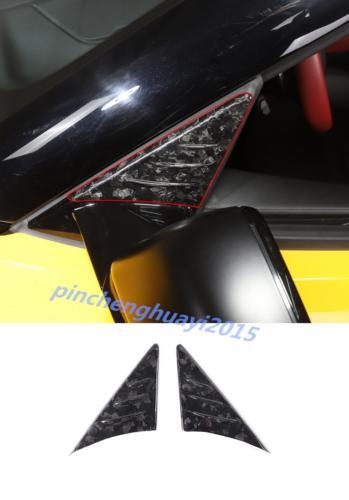 Forged carbon fiber windproof self-adjusting deflector for Toyota Supra 2020 - 2023