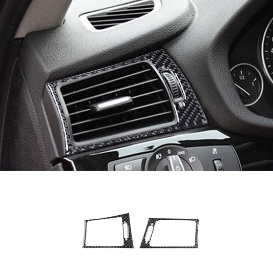 Carbon Fiber Air Conditioning Vent Frame Trim for BMW X3 F25 X4 F26 2011-2017