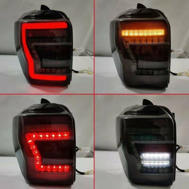 Rear Lamp Plug Play Tail Light Assembly for Toyota 4 Runner 2010-2022 Smoke