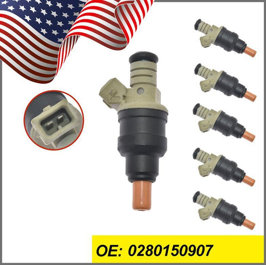 6PCS Fuel Injectors 0280150907 for Ford Escort Taurus F-150 F-250 F-350 for Mercury