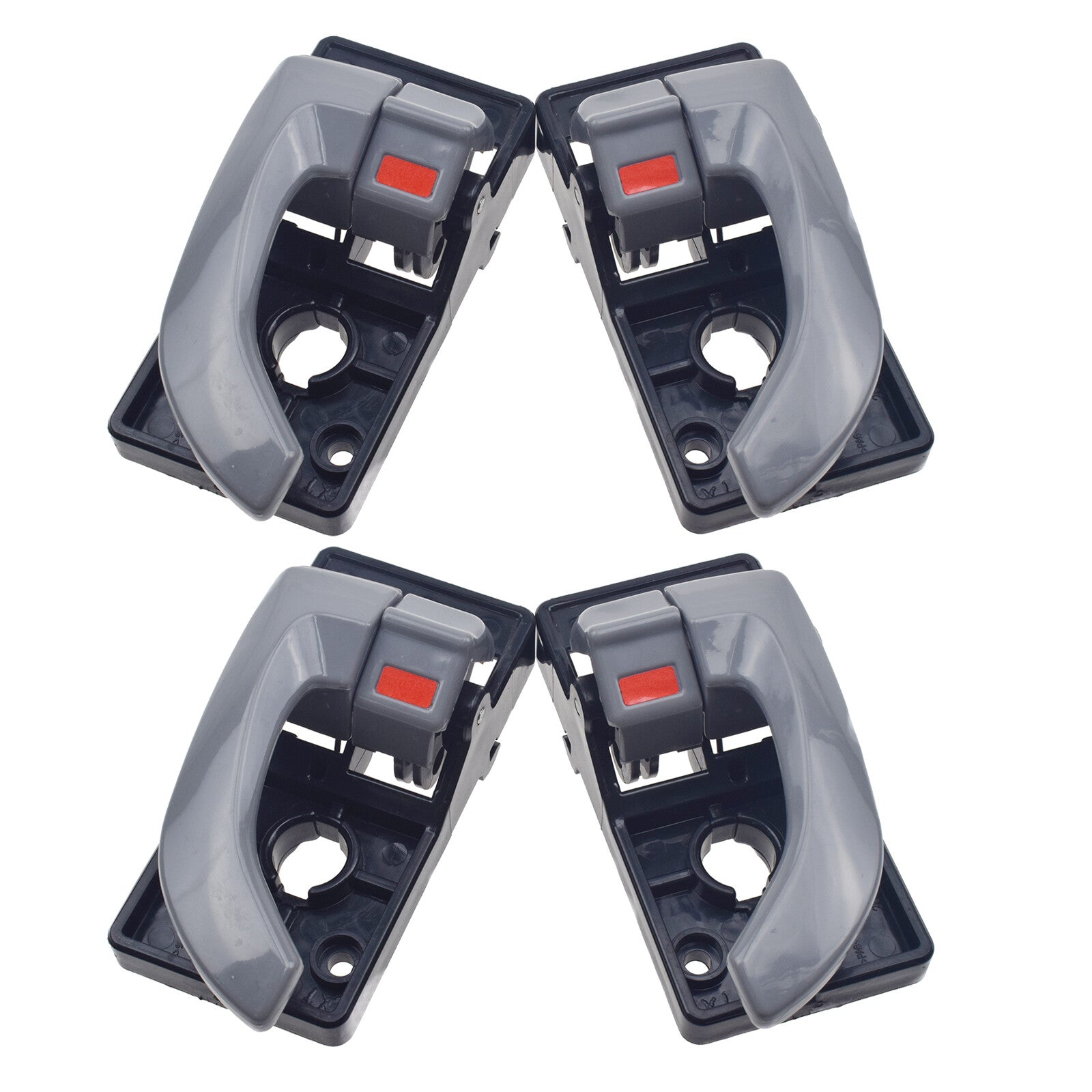 4Pcs Interior Door Handles Front Rear Left Right for Hyundai for Tucson 2006-2009