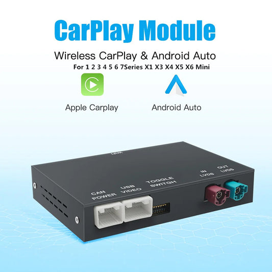 Car Wireless CarPlay Android Auto for BMW NBT System F20 F22 F30 F32 F56 F15 F16