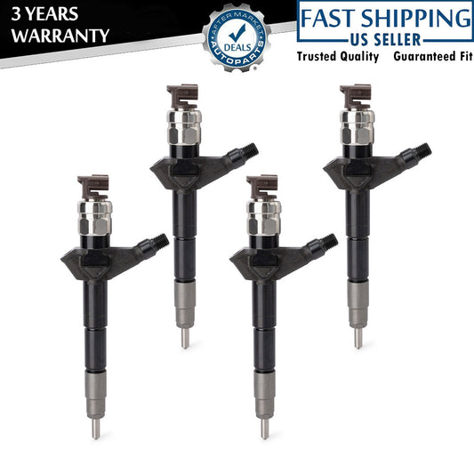 4PCS Fuel injectors Fits for Nissan Navara Pathfinder YD25 2006-2009 095000-6250