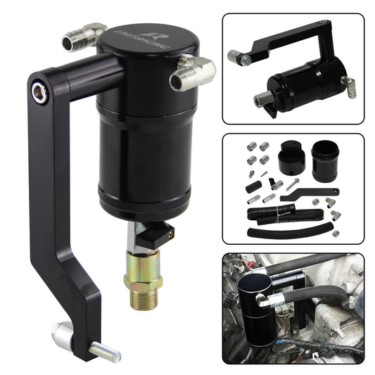 Oil Catch Can Tank w/ Z Bracket For 09-19 for Dodge for Challenger for RAM 1500 5.7L 6.4L