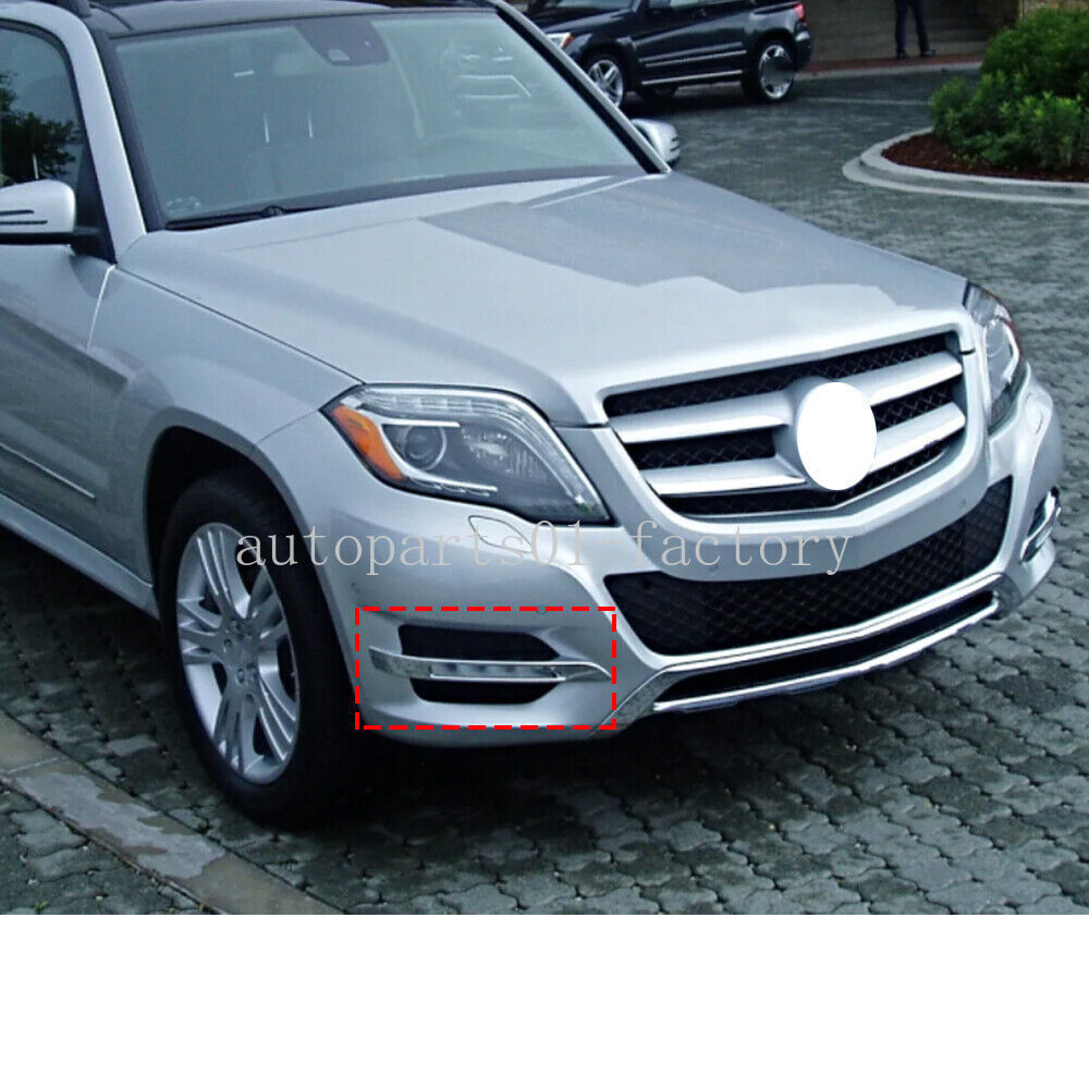 3pcsFront Grille Daytime Running Light Cover for Mercedes GLK-Class X204 2013-15