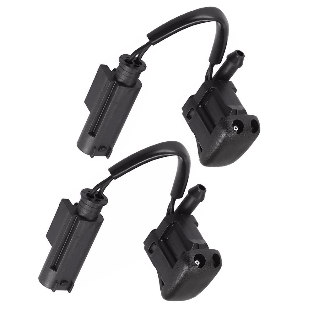 2x Windshield Washer Nozzle Heated Fit 5 Series E39 525i 528i 530i 540i M5 97-03
