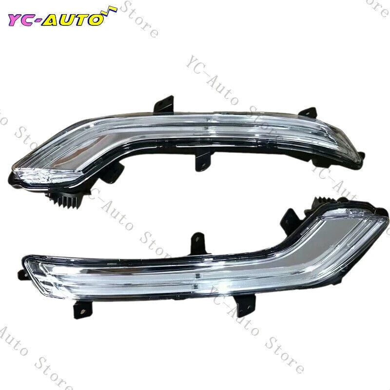 Left Front LED Daytime Running Light Fog Lamp for Peugeot 508 2015 2016