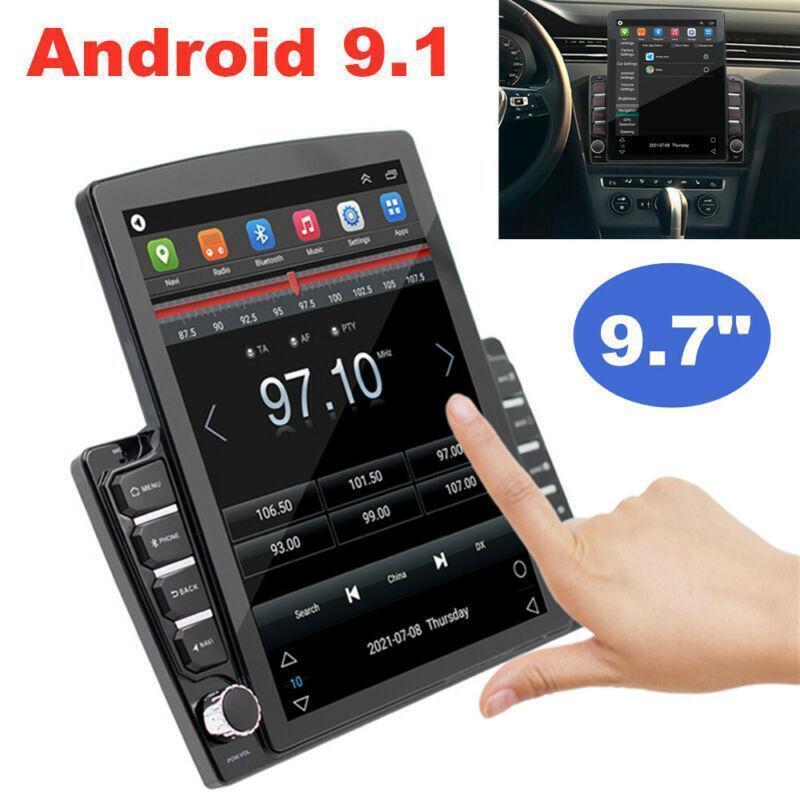 9.7 2Din Android 9.1 GPS WiFi Quad Core 1G+16G Mirror Link Car Radio MP5 Player