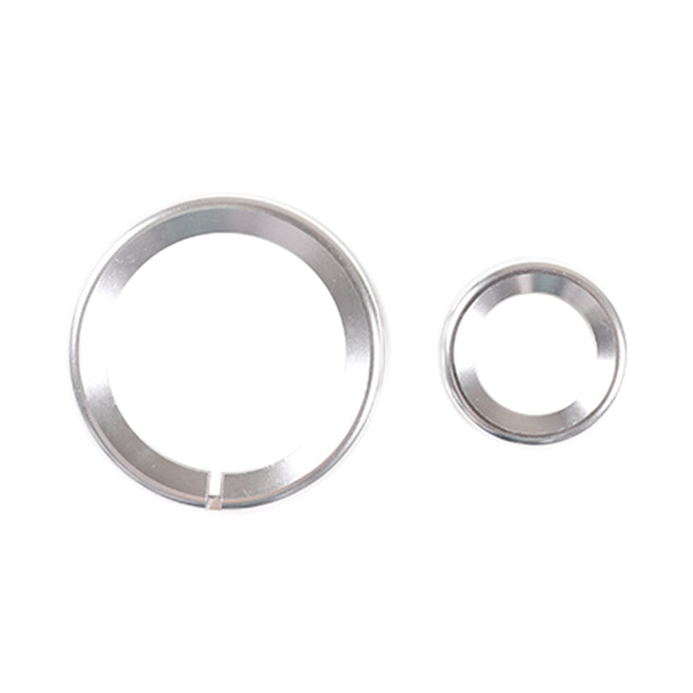 Zentraler Multimedia-Knopfring for Alfa Romeo Giulia for Stelvio 20-21 Silber