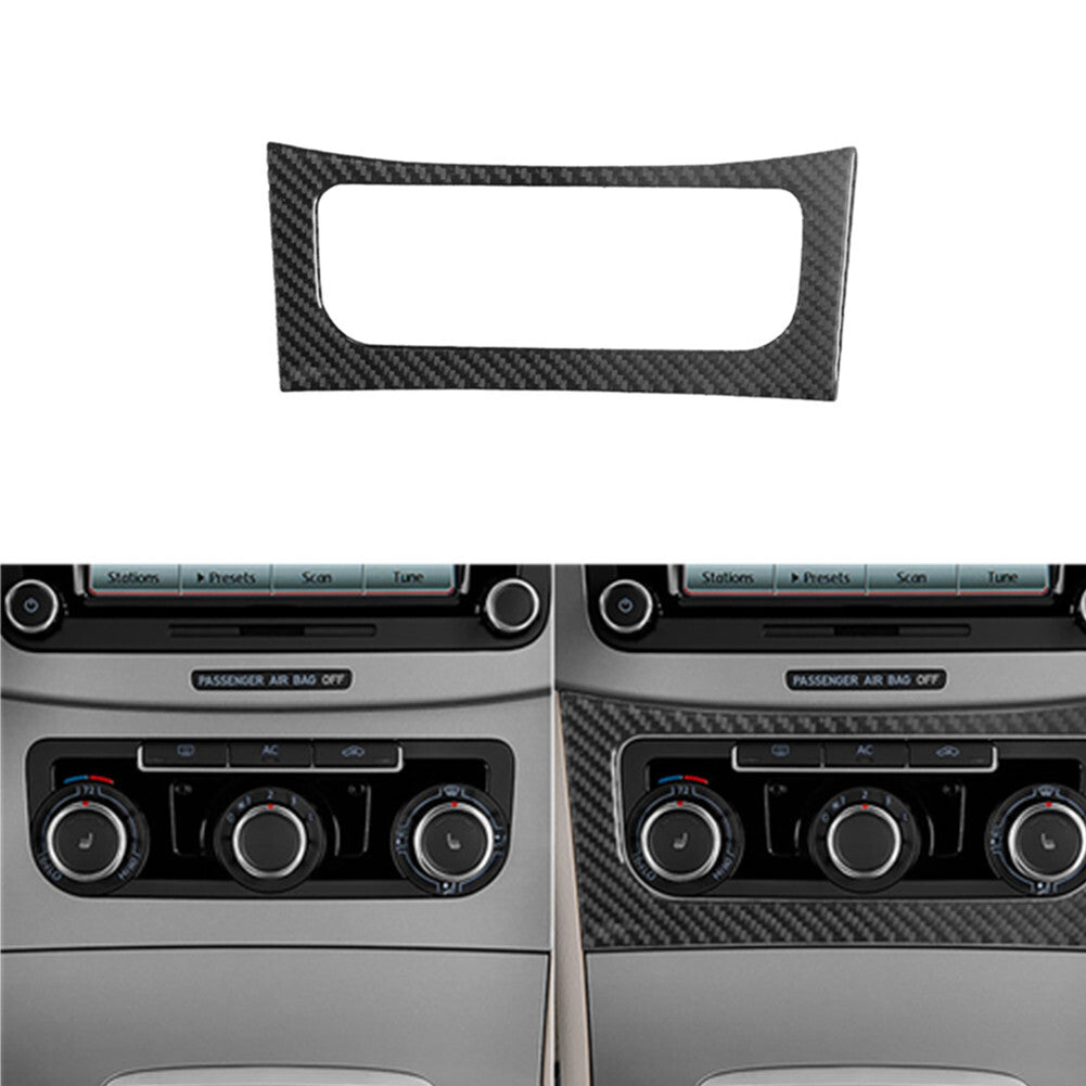 Carbon Fiber Air Conditioning Trim for VW for Passat 2006-2011