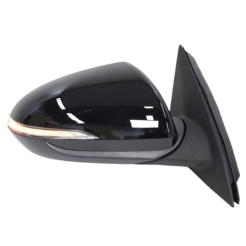 F¨¹r for Hyundai I30 PD 2018-2024 Spiegelglas Au?enspiegel Mit Blinker Recht Schwarz