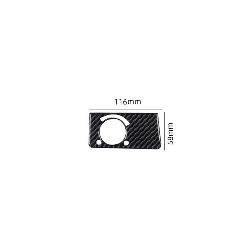 Carbon Fiber Headlight Switch Knob Trim for Mercedes-Benz W211