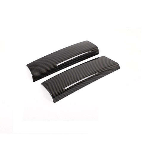 New carbon fiber style steering wheel cover trim for 2021-2023 for Ford F150/F-150.
