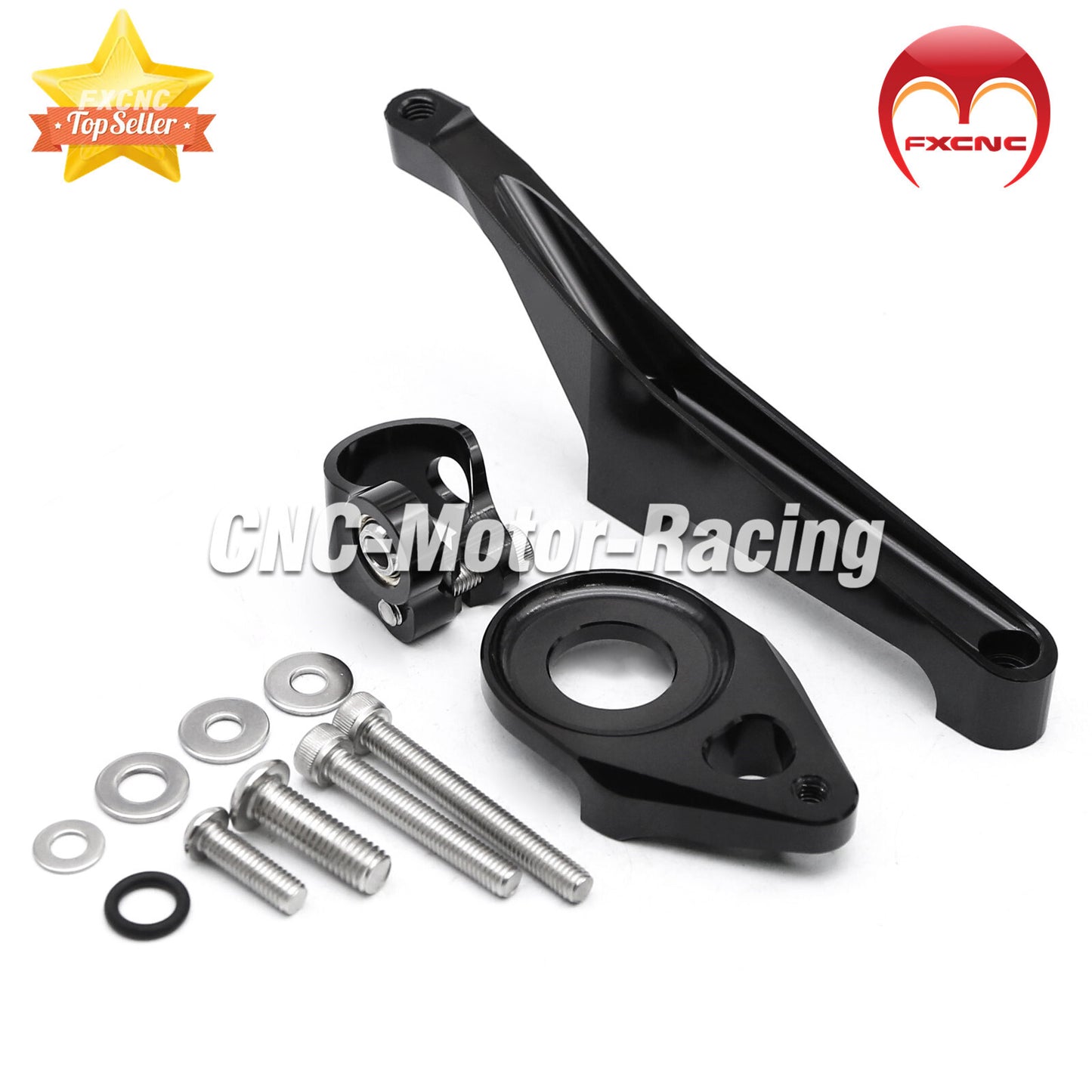 Motorcycle Steering Damper Stabilizer Mount Kit for SV650 2016 - 2021 - 2022