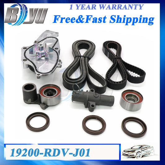 NEW Set Water Pump  Timing Belt Kit For 2009 for HONDA Accord for ACURA Odyssey 3.5L V6