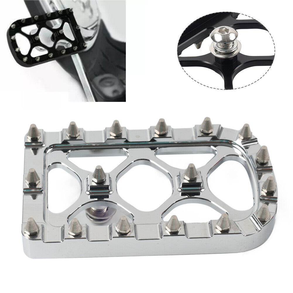 for Harley Softail Touring Electra Road Glide Trike CNC Brake Pedal Pad Cover