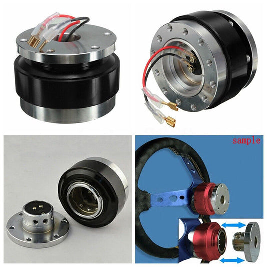 American car steering wheel quick release 6 bolts wheel hub adapter clip Boss aluminum ¡Á 1
