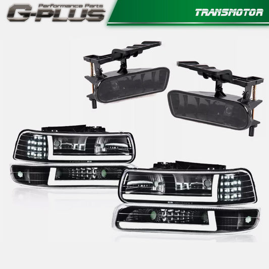 Yongming/Huangmei LED Meiliang DRL Tooth Age Abundance 99-06 Silverado/Suburban
