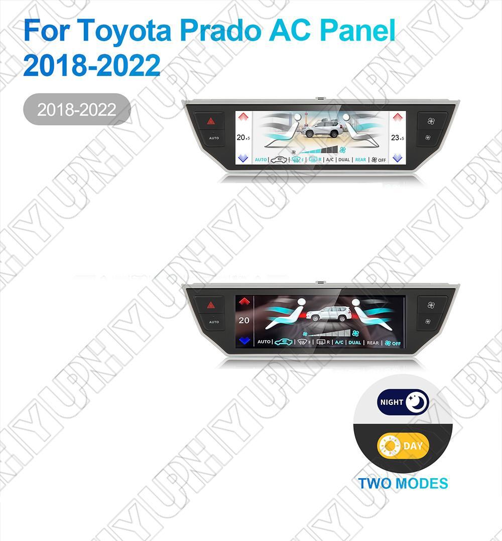 Air Conditioning IPS LCD Touch Screen for Toyota for Land Cruiser Prado 2018-2022