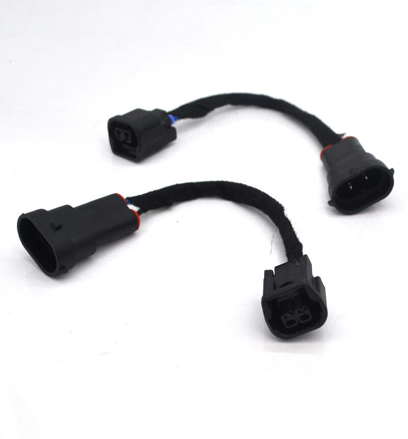 2x Halogen to LED Foglight Plug Play Adaptor cable for Honda 10th for civic 16-2018
