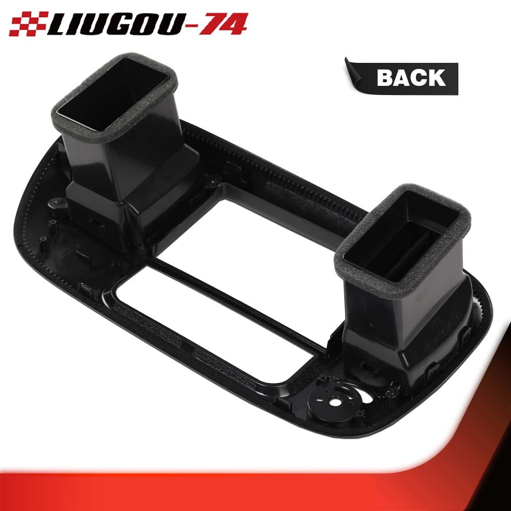 Center Dash radio surround trim panel, black, suitable for 2000-2003 for Ford F-150s.