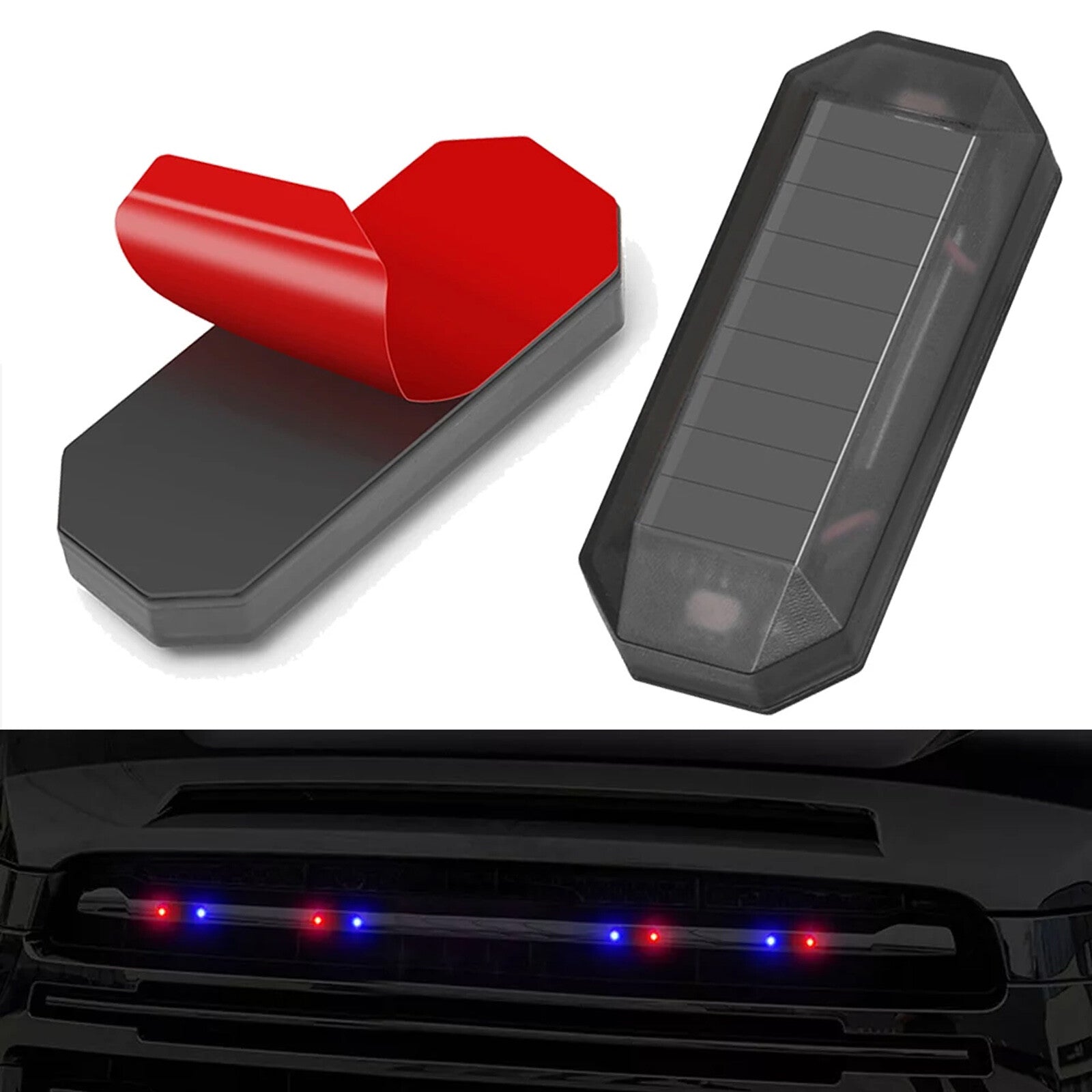 LED Anti-theft Warning Light Strobe Security System Flash Lamp Car Accessories