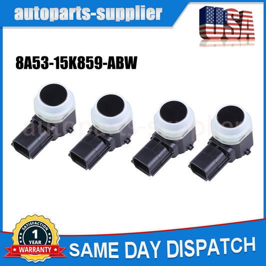 4-piece 8A5315K859AB PDC Reverse Bumper Spare Parking Assist Sensors for Ford Explorer