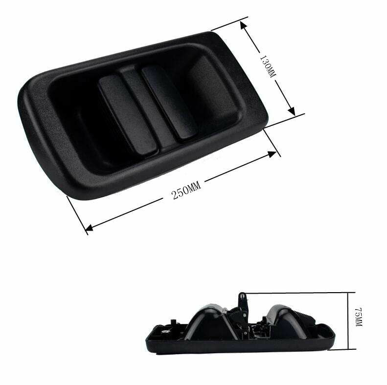 1 Pair Sliding Side Door Handle Fits for Renault Master for Vauxhall for Opel Movano 99-2010