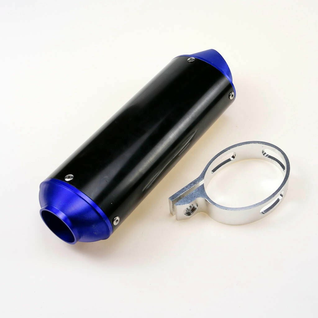 38mm exhaust muffler for 125cc, 140cc, 150cc, and 200cc Dirt Pit bicycles, YX for Lifan SSR motorcycles