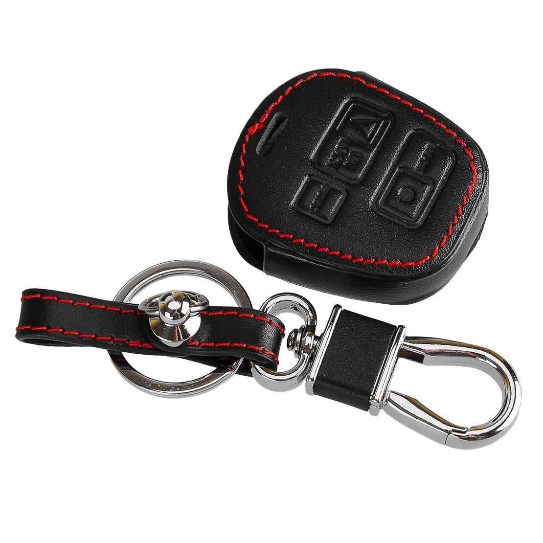 Black PU Leather Car Key Fob Case Cover Fit for Lexus ES300 GS LS IS LX RX SC et