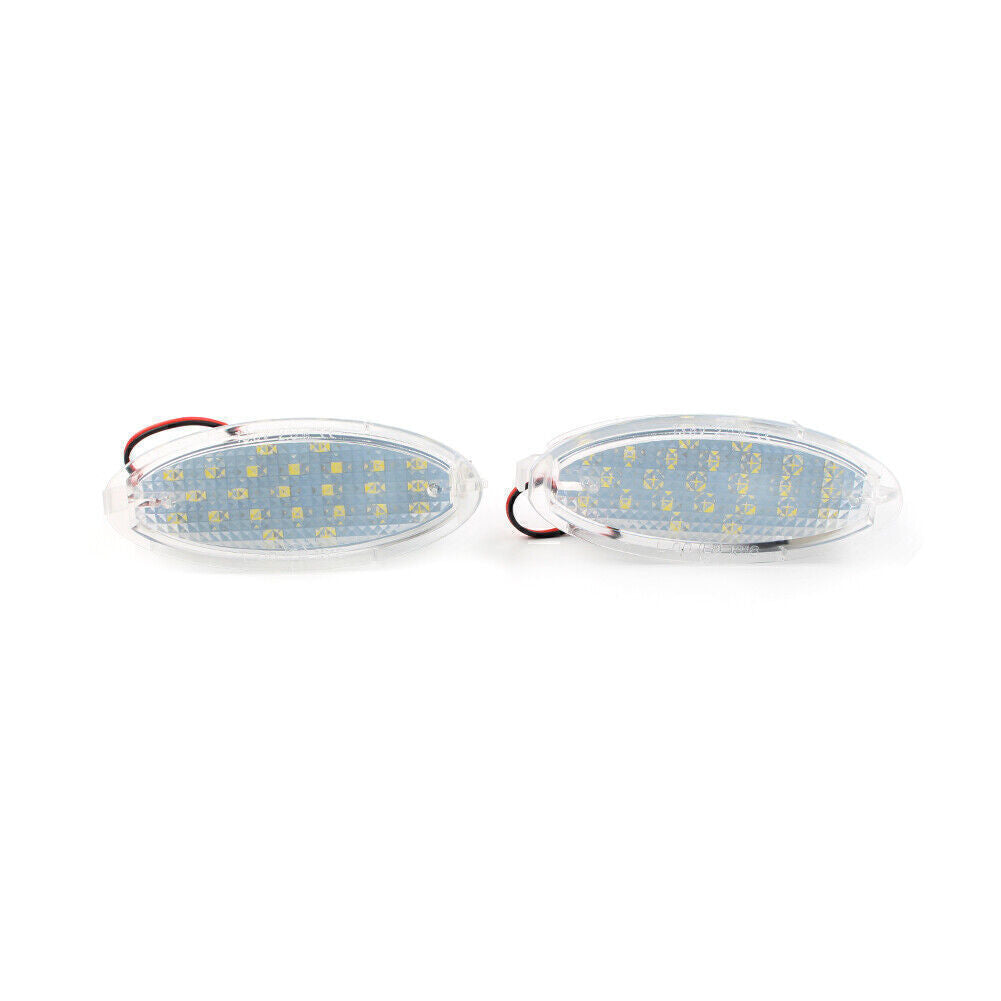 2x 24LED License Plate Lights White Fit for Opel Astra F hatchback for Corsa B Vectra