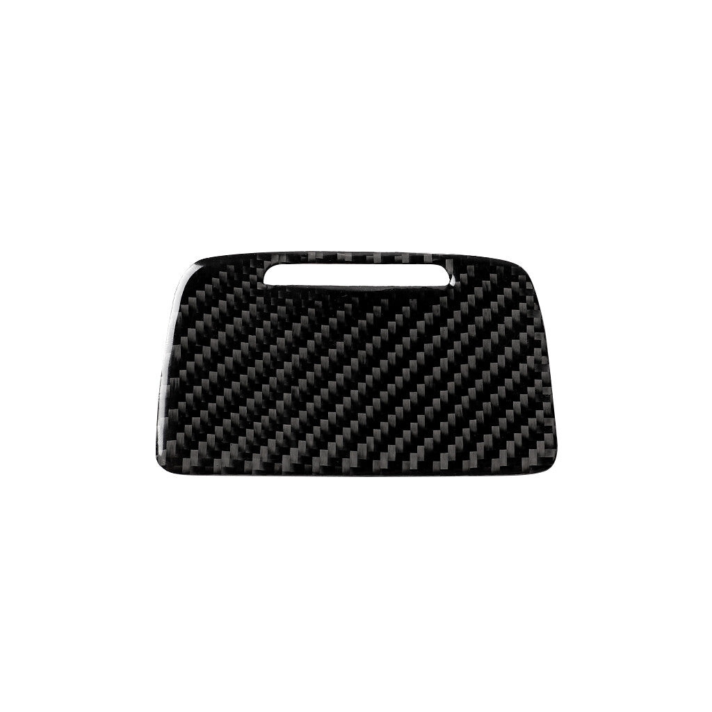Carbon fiber interior ashtray trim for BMW 5 Series F10 2011-2017