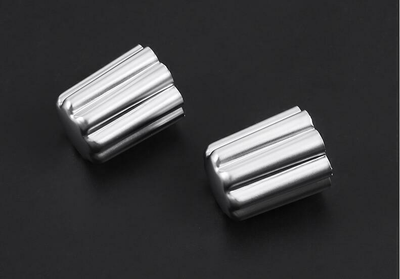 2P for Range Rover Sport 06-13 Silver for Seat Armrest Adjustment Button Cover Trims
