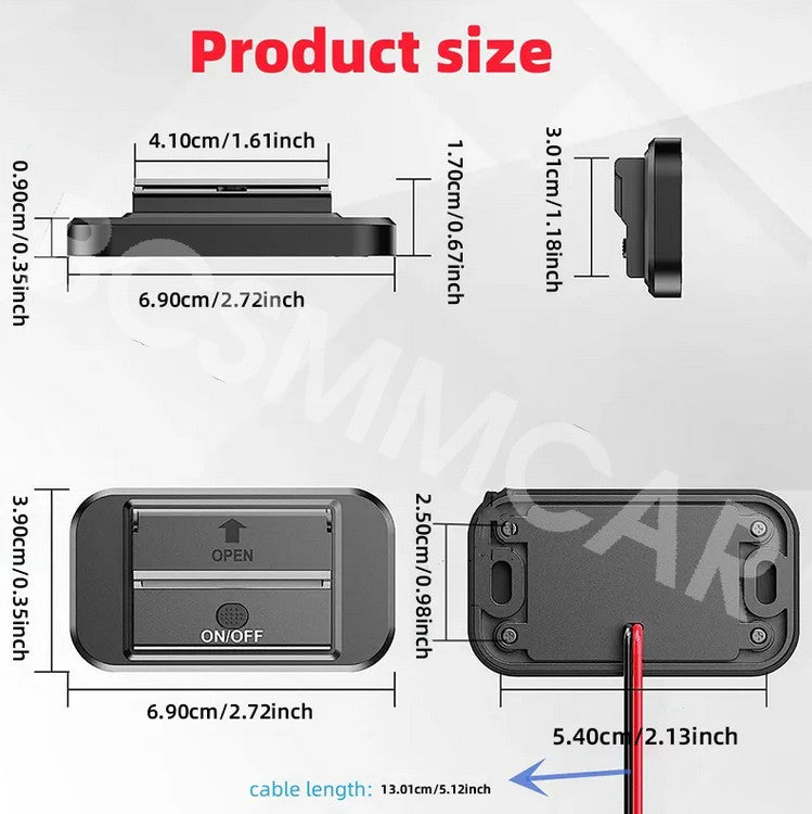 Car Charger Socket PD USB Port Quick Charging Power Adapter Outlet Panel Mount
