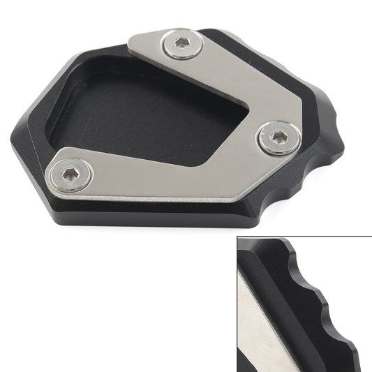 Kickstand Seitenst?ndervergr??erungsfu?platte f¨¹r for Honda CB650R 2019-23 Schwarz