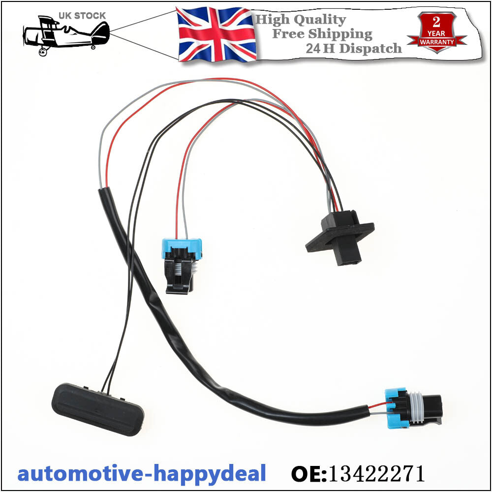 BOOT LID TAILGATE OPENING SWITCH for VAUXHALL MERIVA B (2010-) 13422271 NEW