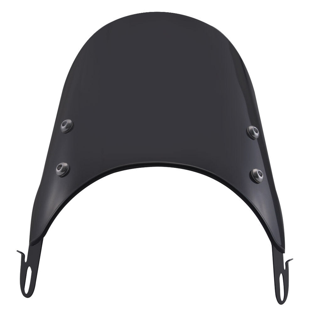 Motorcycle Headlight Windshield Windscreen For 5-7'' Round Headlight Universal