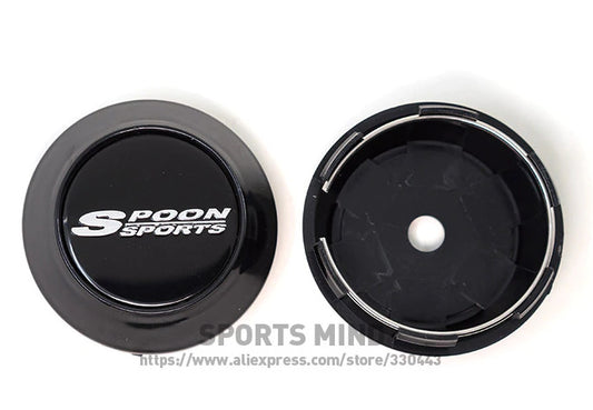 4x68mm Weds Sport Black Wheel Center Cap Hub Cap Rim Cap Decal Logo CE28 Rim